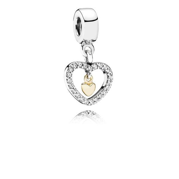 Forever In My Heart Cubic Zirconia Charm Arezzo Jewelers Elmwood Park, IL