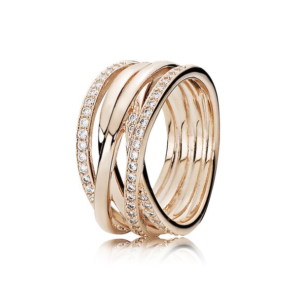 Sparkling & Polished Lines Ring Arezzo Jewelers Elmwood Park, IL