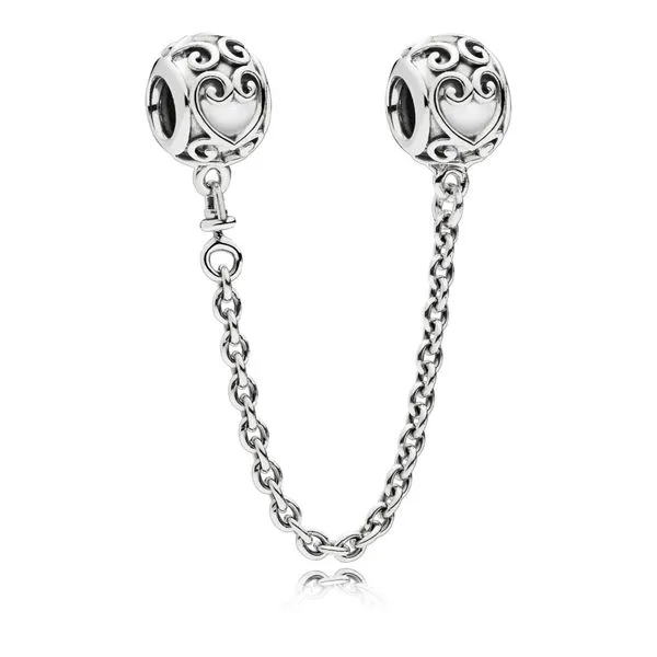 Enchanted Heart Safety Chain Arezzo Jewelers Elmwood Park, IL