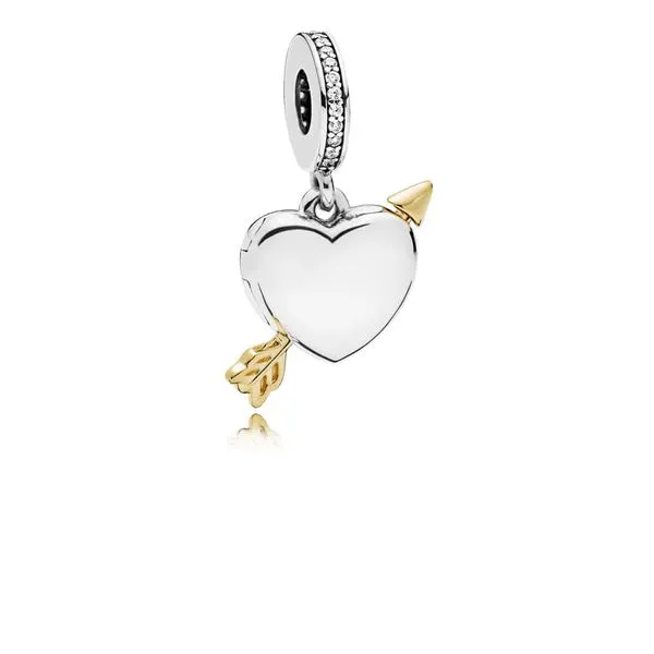 Limited Edition Arrow of Love Charm, Clear CZ Arezzo Jewelers Elmwood Park, IL