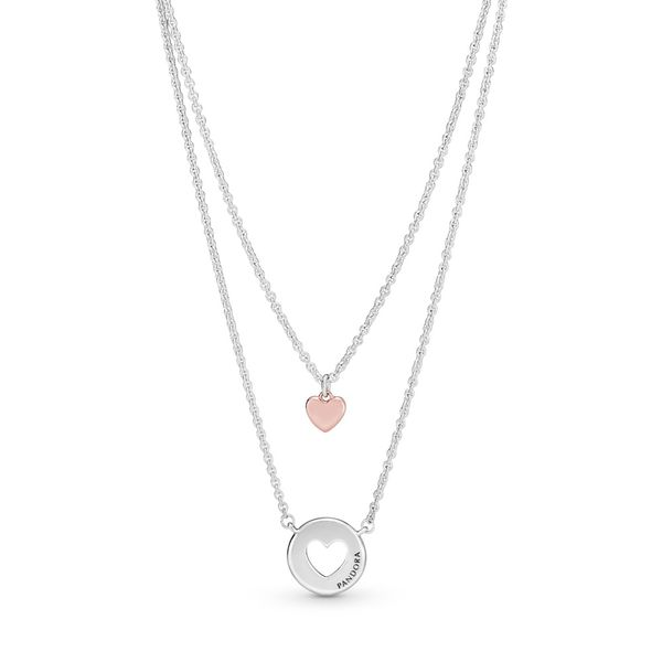 Layered Heart Necklace Arezzo Jewelers Elmwood Park, IL