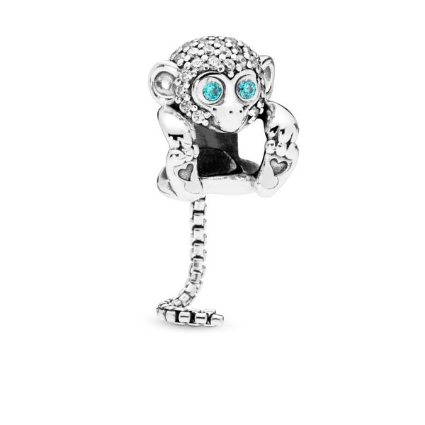 Sparkling Monkey Charm Arezzo Jewelers Elmwood Park, IL