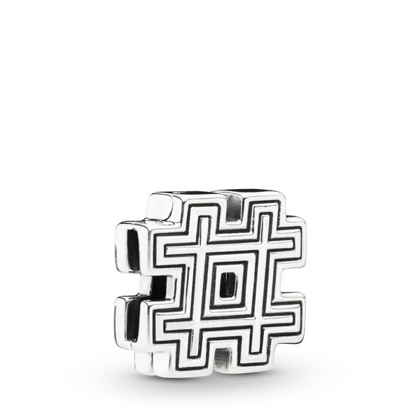 Pandora Reflexions™ Hashtag Symbol Clip Charm Arezzo Jewelers Elmwood Park, IL