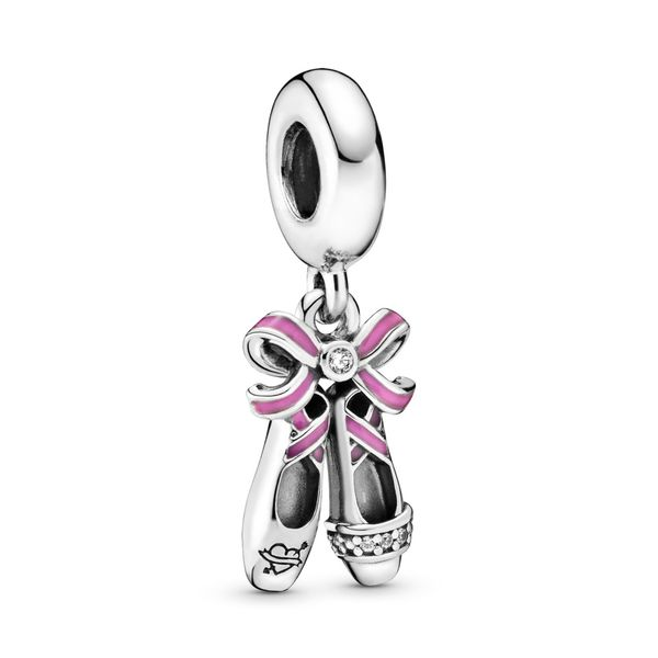 Punk Ballerina Shoes Dangle Charm Arezzo Jewelers Elmwood Park, IL