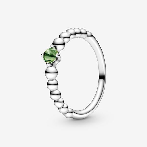 Spring Green Beaded Ring Arezzo Jewelers Elmwood Park, IL