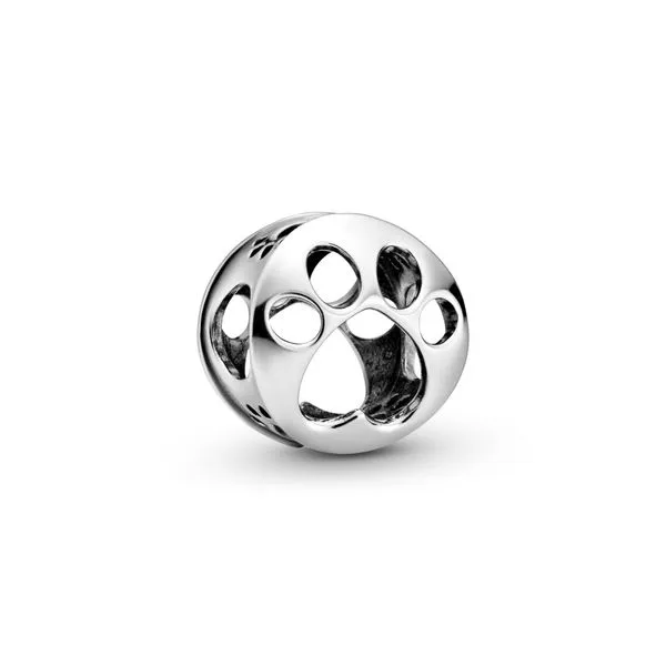 Openwork Paw Print Charm Arezzo Jewelers Elmwood Park, IL