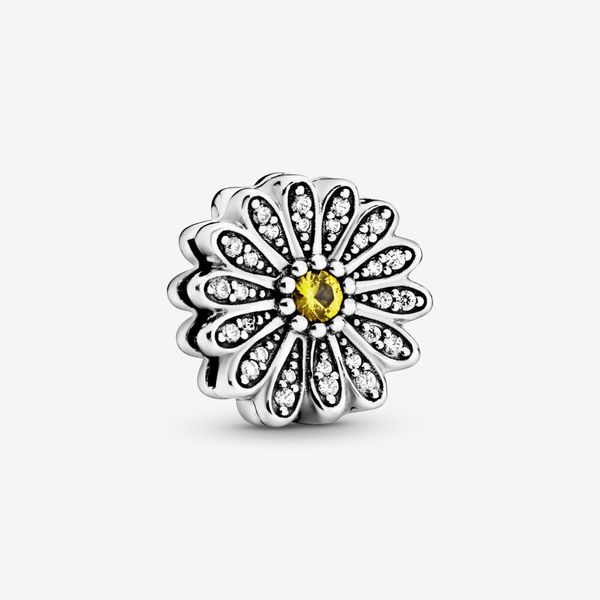 Sparkling Daisy Flower Clip Charm Arezzo Jewelers Elmwood Park, IL