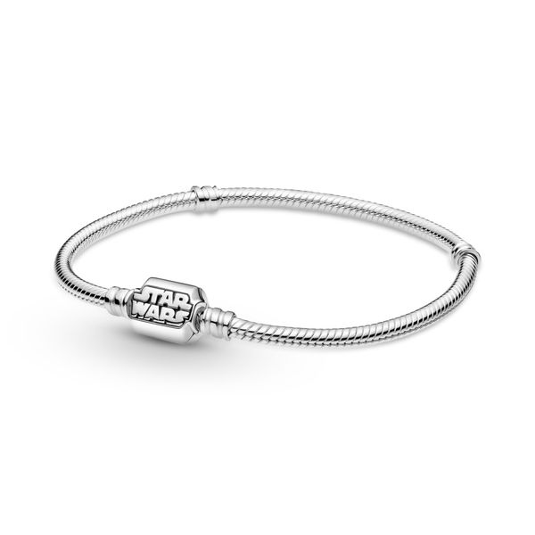 Pandora Moments Star Wars Snake Chain Clasp Bracelet - Size 19 Arezzo Jewelers Elmwood Park, IL