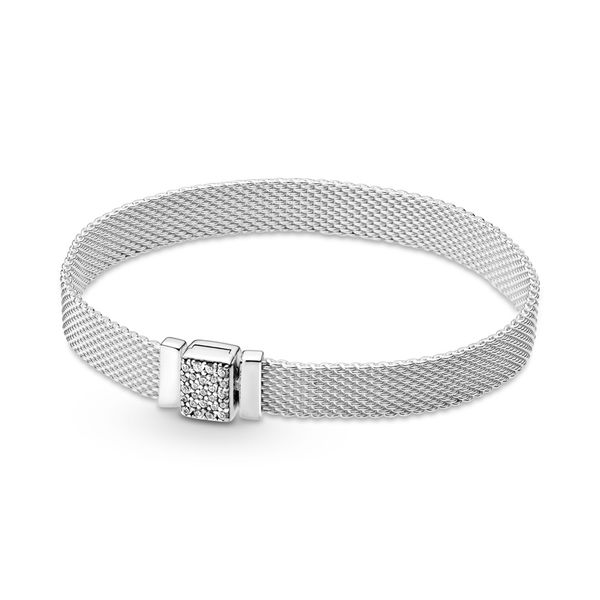 Pandora Reflexions™ Sparkling Clasp Bracelet, 7.5