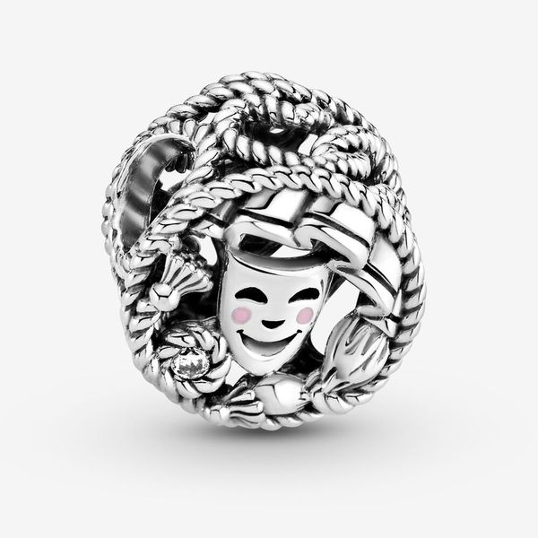 Comedy & Tragedy Drama Masks Charm Image 3 Arezzo Jewelers Elmwood Park, IL