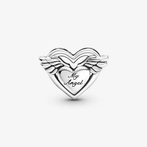 Angel Wings & Mom Charm Image 4 Arezzo Jewelers Elmwood, IL