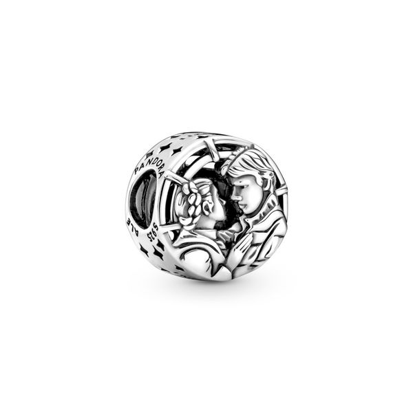 PANDORA Star Wars Han Solo and Leia Silver Charm Arezzo Jewelers Elmwood Park, IL