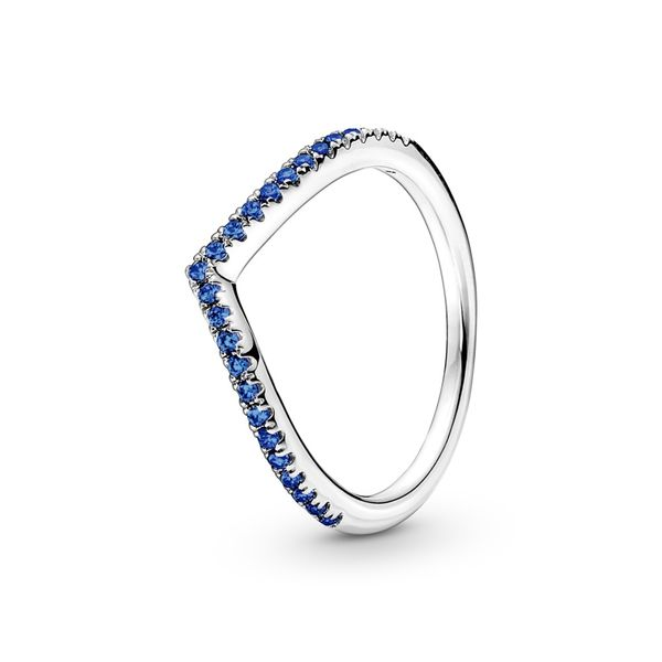 Pandora Timeless Wish Sparkling Blue Ring Arezzo Jewelers Elmwood Park, IL