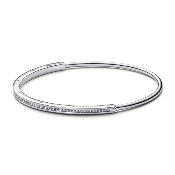 Pandora Signature I-D Pavé Bangle - 7.5