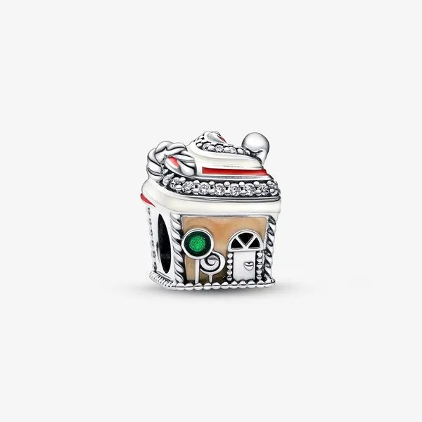 Pandora Festive Gingerbread House Charm Arezzo Jewelers Elmwood Park, IL