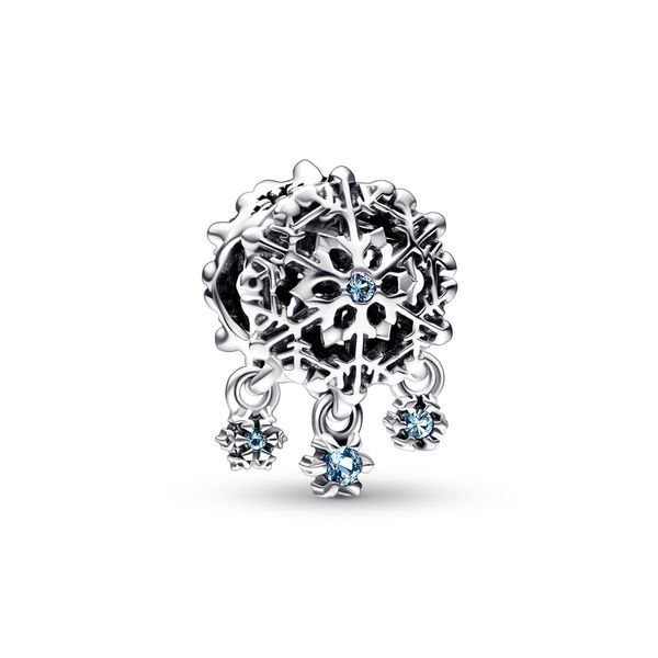 Pandora Icy Snowflake Drop Charm Arezzo Jewelers Elmwood Park, IL