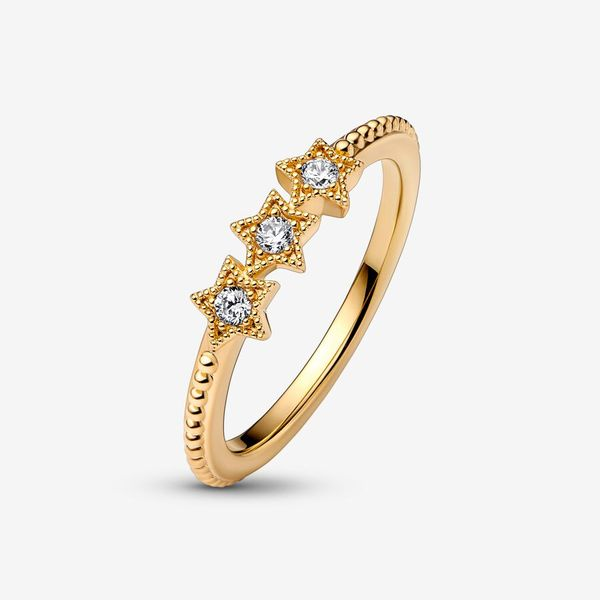 Pandora Celestial Stars Ring Image 3 Arezzo Jewelers Elmwood Park, IL