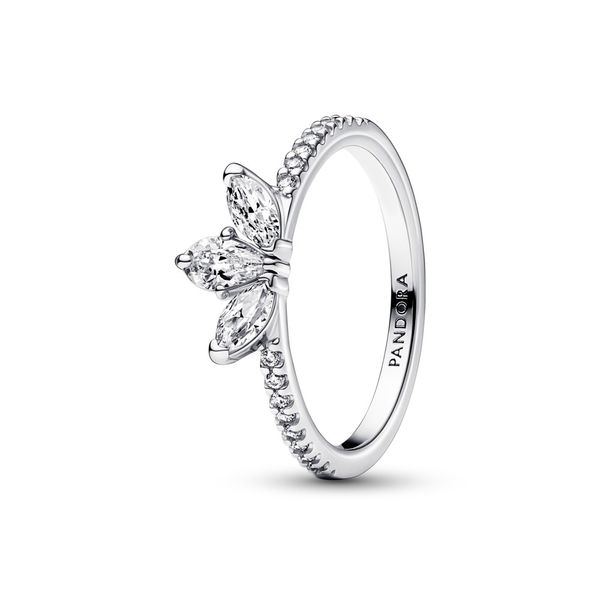 PANDORA Sparkling Herbarium Cluster Ring - Size 58 Arezzo Jewelers Elmwood Park, IL