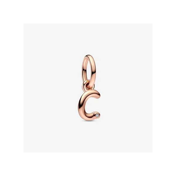 Letter c Script Alphabet Dangle Charm Arezzo Jewelers Elmwood Park, IL