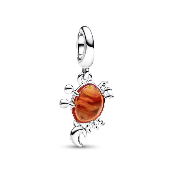 Disney The Little Mermaid Sebastian Crab Dangle Charm Arezzo Jewelers Elmwood Park, IL