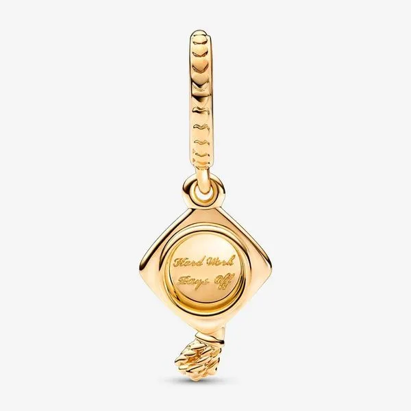 Graduation Cap Dangle Charm Image 2 Arezzo Jewelers Elmwood Park, IL