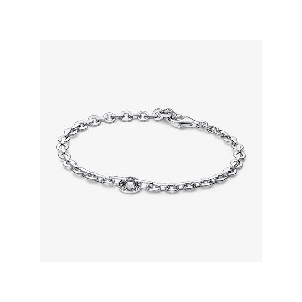 Pandora Signature Pave Bold Chain Bracelet - 7.1