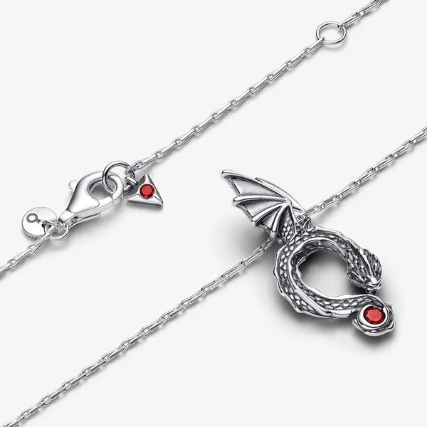 Game of Thrones Dragon Pendant Necklace Image 2 Arezzo Jewelers Elmwood, IL