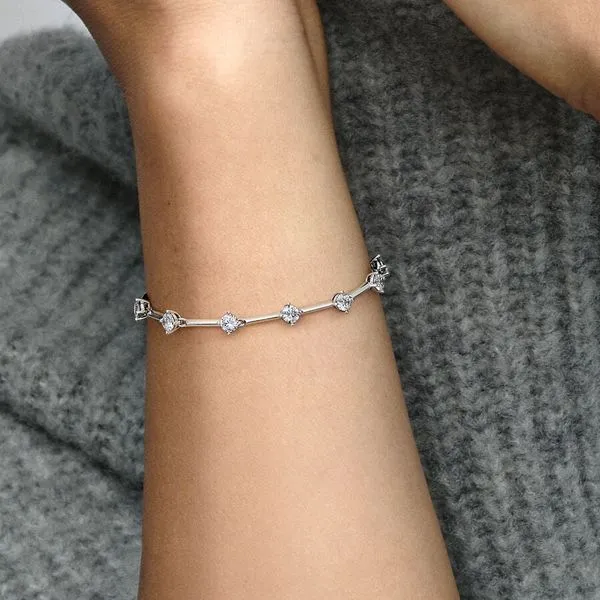 Sparkling Bars Bracelet - 7.9