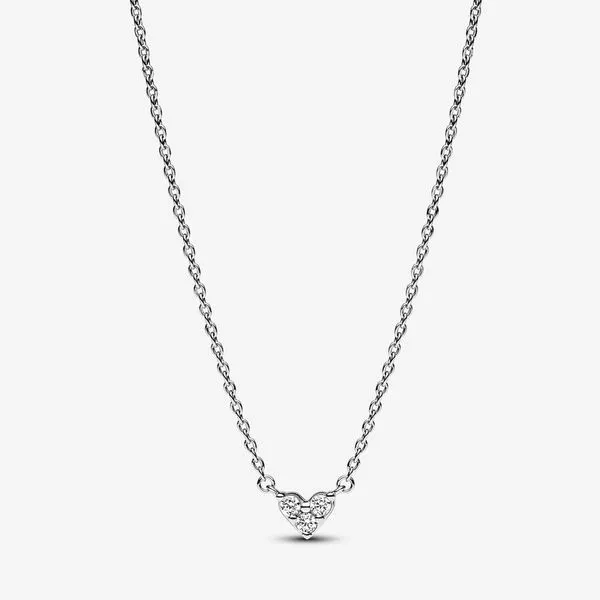 Triple Stone Heart Collier Necklace similar item image
