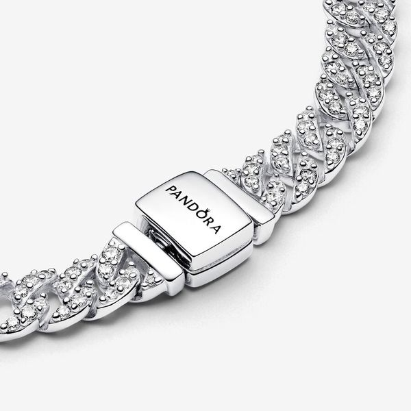 Pandora Timeless Pavé Chain Bracelet - 7.9