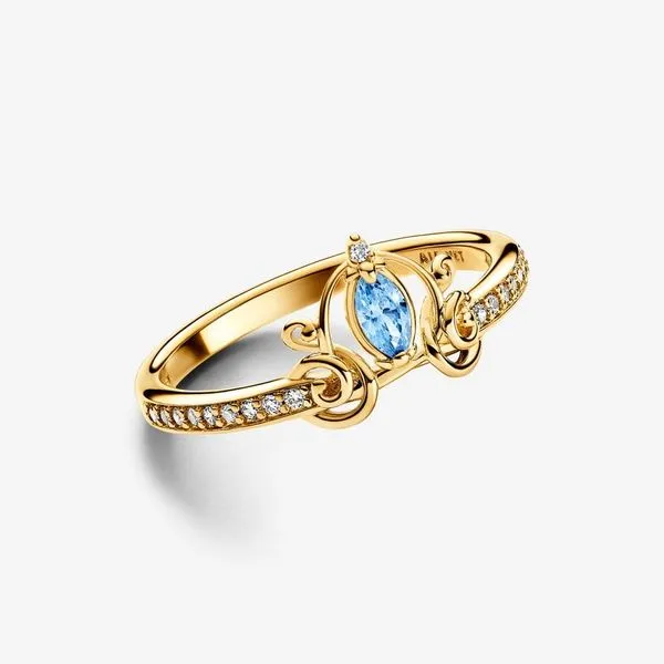 Disney Cinderella's Carriage Ring - Size 6 Image 2 Arezzo Jewelers Elmwood Park, IL