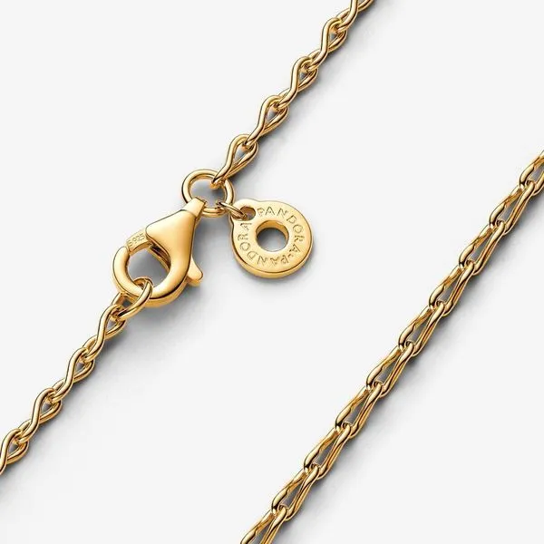 Infinity Chain Necklace Image 3 Arezzo Jewelers Elmwood Park, IL
