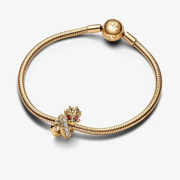 Chinese Year of the Dragon Charm Image 3 Arezzo Jewelers Elmwood, IL