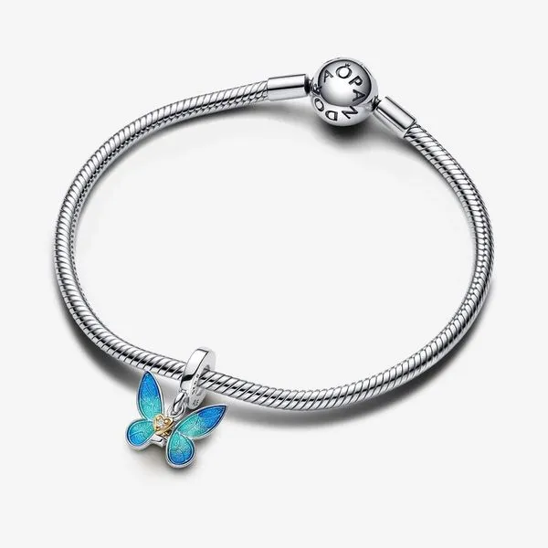 Pandora Club 2024 Butterfly Dangle Charm Image 3 Arezzo Jewelers Elmwood, IL
