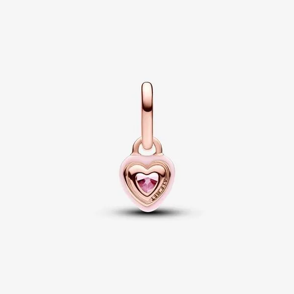 Pandora ME Pink Chakra Heart Mini Dangle Charm Image 3 Arezzo Jewelers Elmwood Park, IL