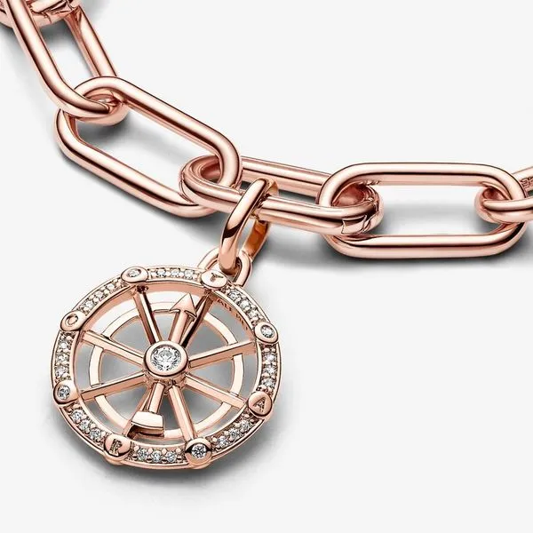 Pandora ME Wheel of Fortune Medallion Charm Image 3 Arezzo Jewelers Elmwood Park, IL