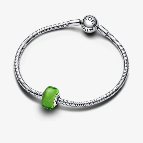 Pandora Green Mini Murano Glass Charm Image 4 Arezzo Jewelers Elmwood Park, IL