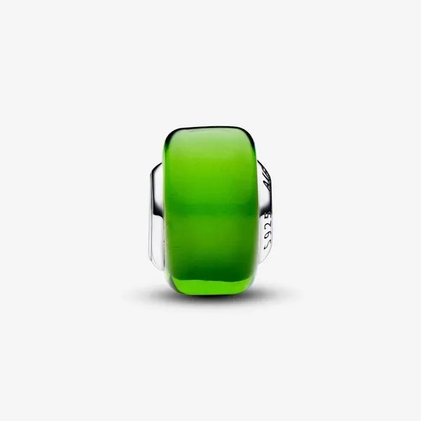 Pandora Green Mini Murano Glass Charm Image 5 Arezzo Jewelers Elmwood Park, IL