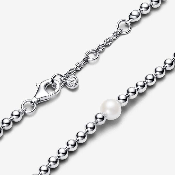 Pandora Freshwater Cultured Pearl & Beads Bracelet - 7.9 in. Image 3 Arezzo Jewelers Elmwood Park, IL