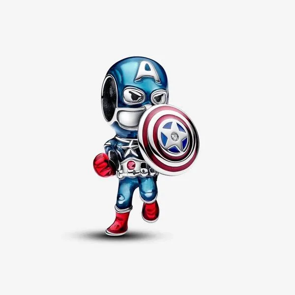 Marvel The Avengers Captain America Charm Arezzo Jewelers Elmwood Park, IL