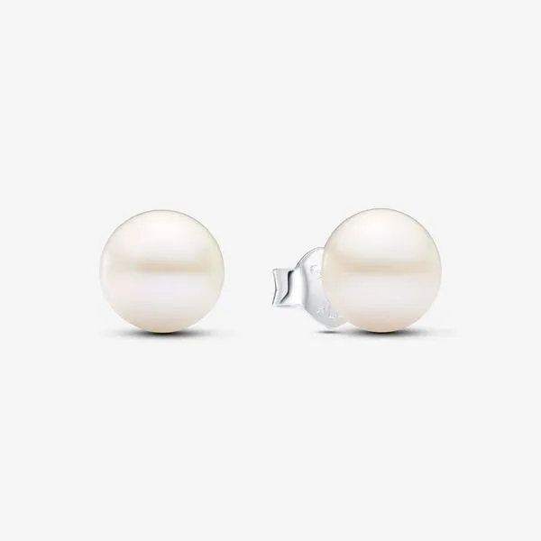 Treated Freshwater Cultured Pearl 7mm Stud Earrings Arezzo Jewelers Elmwood Park, IL