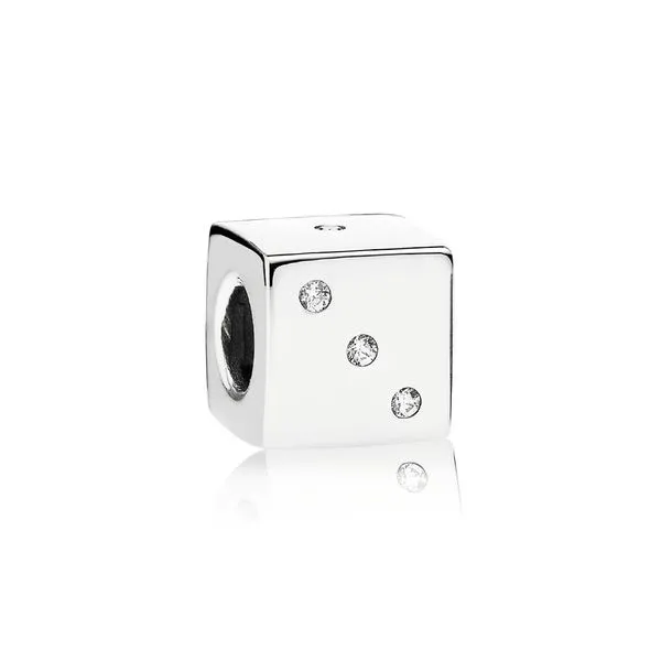 Pandora Sparkling Dice Charm Arezzo Jewelers Elmwood Park, IL