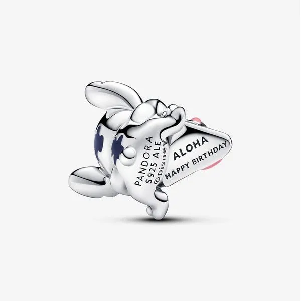 PANDORA Disney Stitch Birthday Cake Charm Image 4 Arezzo Jewelers Elmwood, IL