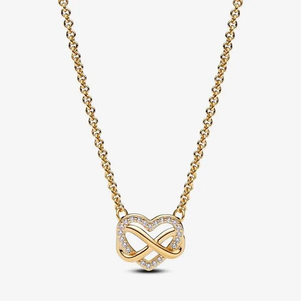 Pandora Sparkling Infinity Heart Collier Necklace similar item image