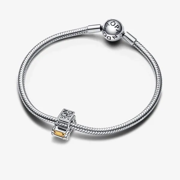 Pandora Two-tone Adventure Car Charm Image 4 Arezzo Jewelers Elmwood, IL