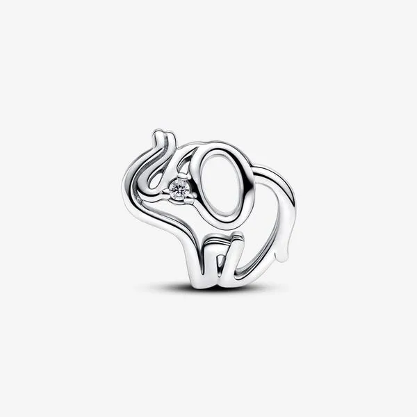 Pandora Openwork Elephant Charm Image 4 Arezzo Jewelers Elmwood, IL