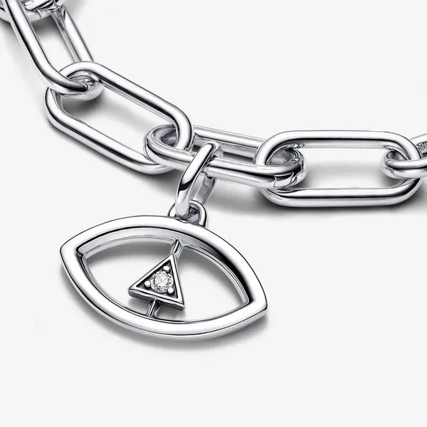 Pandora ME Evil Eye Medallion Charm Image 4 Arezzo Jewelers Elmwood, IL
