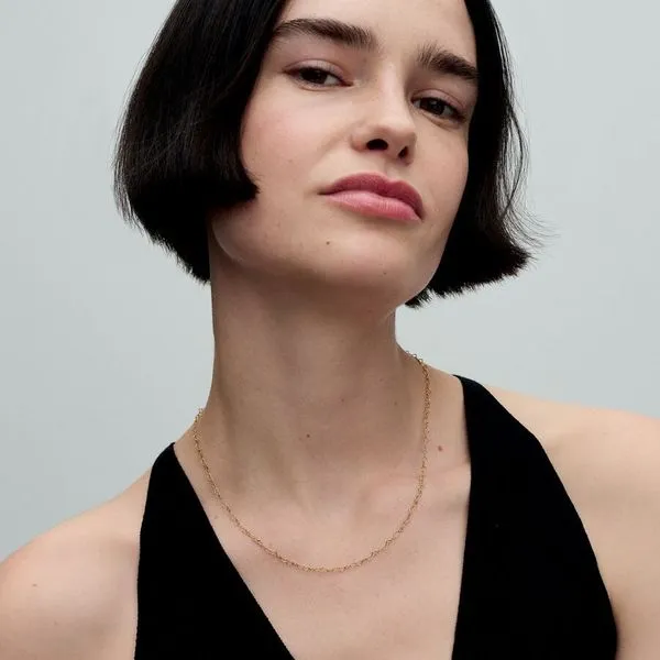Pandora Linked Hearts Collier Necklace Image 3 Arezzo Jewelers Elmwood, IL