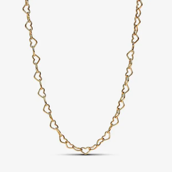 Pandora Linked Hearts Collier Necklace Arezzo Jewelers Elmwood, IL