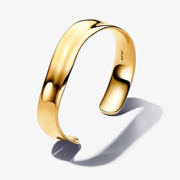 Organically Shaped Broad Open Bangle Arezzo Jewelers Elmwood Park, IL
